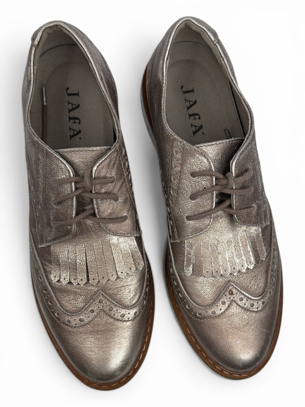 JAFA Fringed Lace-UP Oxfords